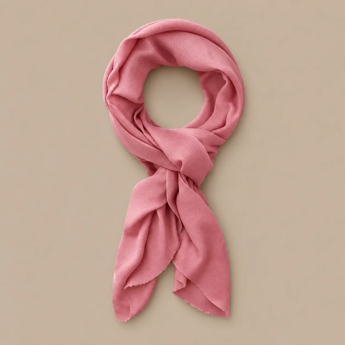 Classic Cashmere Scarf - English Rose