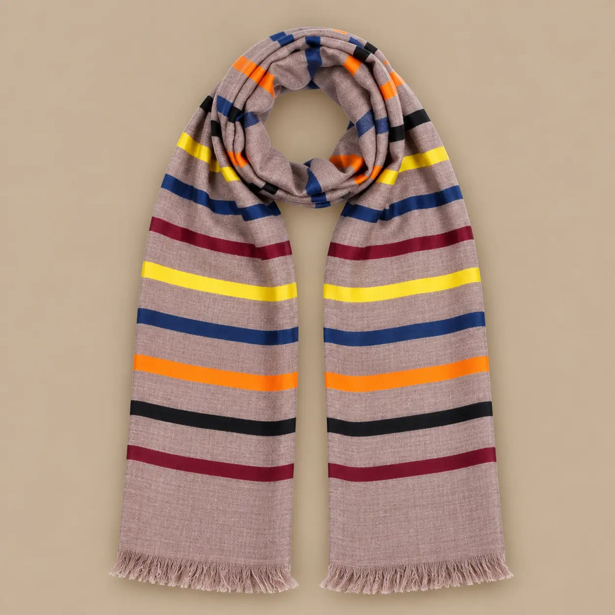 Tanya Stripe Scarf