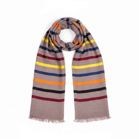 Tanya Stripe Scarf Ocean Ray