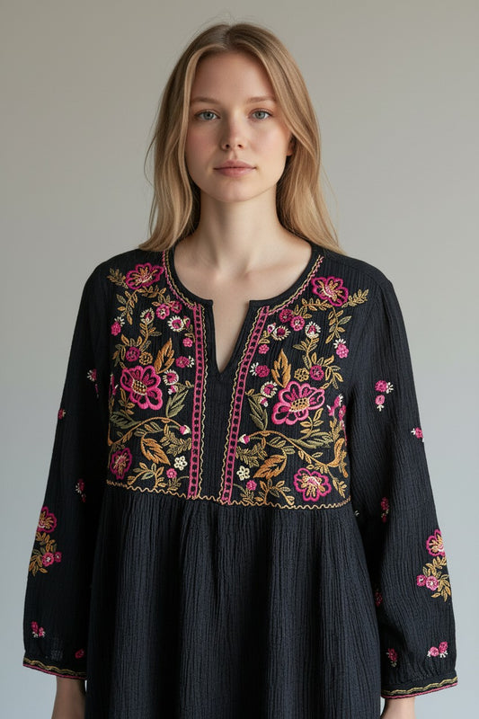 Sophie Blouse Navy