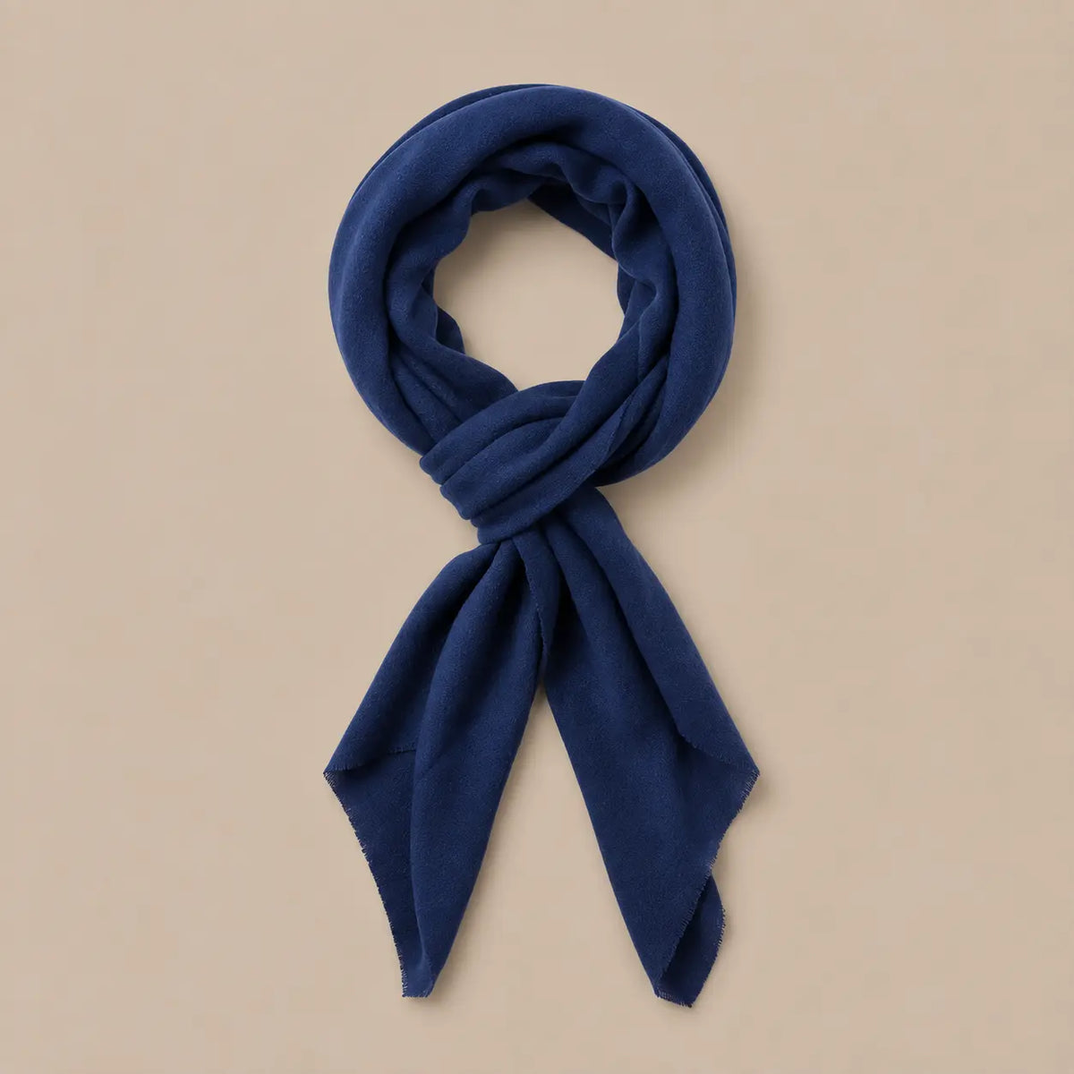 Classic Cashmere  Scarf - Classic Blue