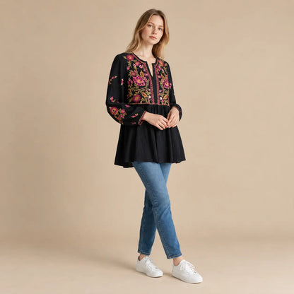 Sophie Blouse Navy