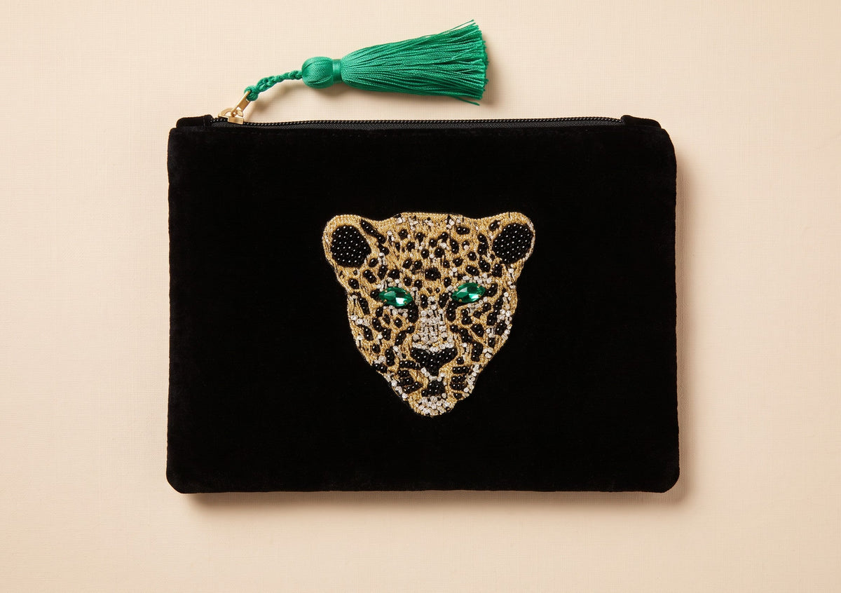 Leopard Coin Purse Ocean Ray London