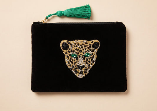 Leopard Coin Purse Ocean Ray London