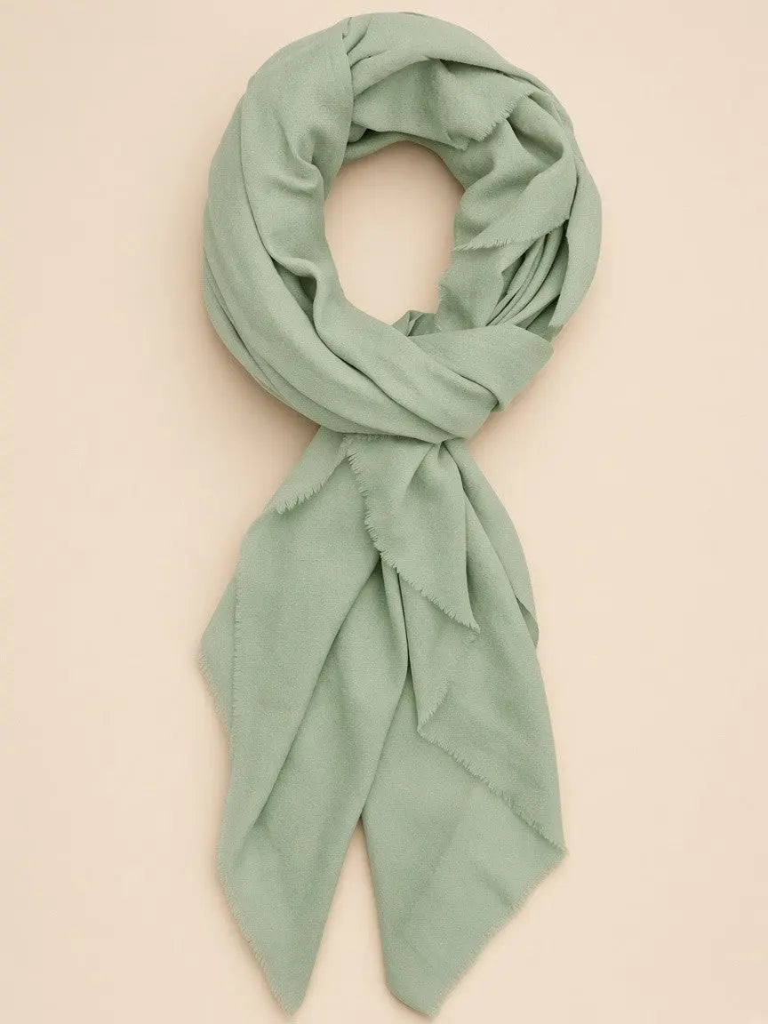 Classic Cashmere Scarf  - Sage