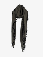 Khakhi Green Viscose Scarf