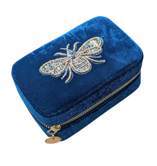Bee Embroidery Jewellery Box