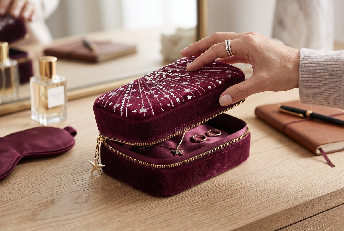 Sparkling Stars Wine Jewellery Box Ocean Ray London