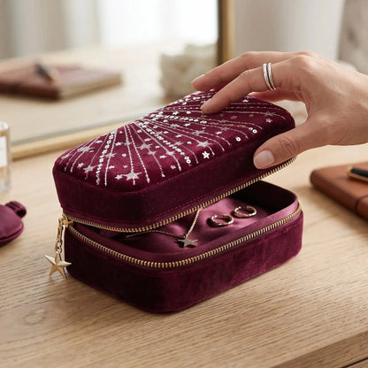 Sparkling Stars Wine Jewellery Box Ocean Ray London