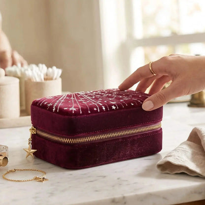 Sparkling Stars Wine Jewellery Box Ocean Ray London
