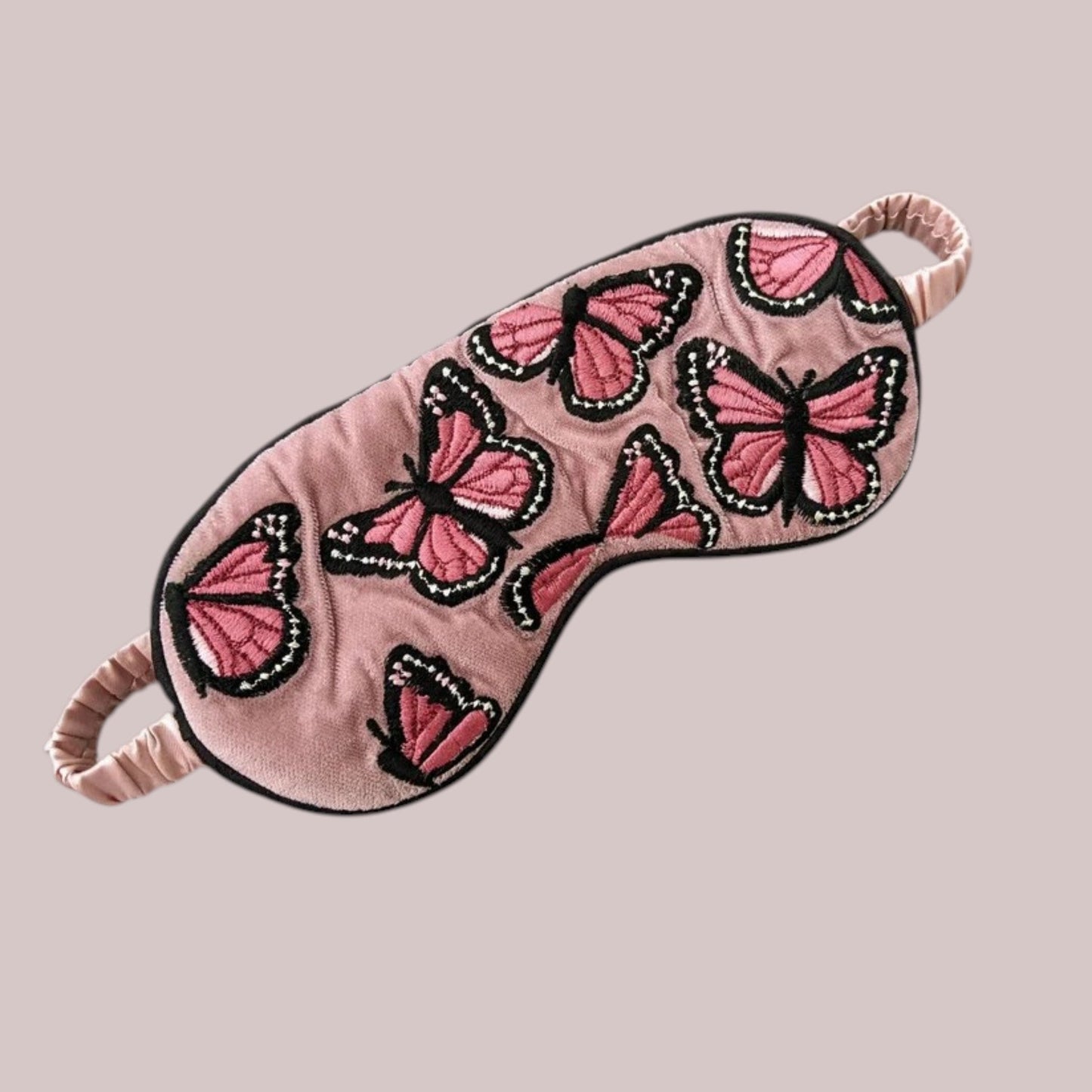 Butterfly Eye Mask Velvet Ocean Ray London