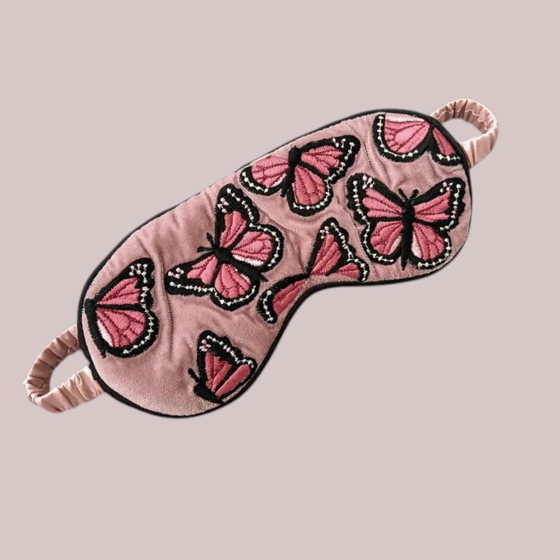 Butterfly Eye Mask Velvet Ocean Ray London