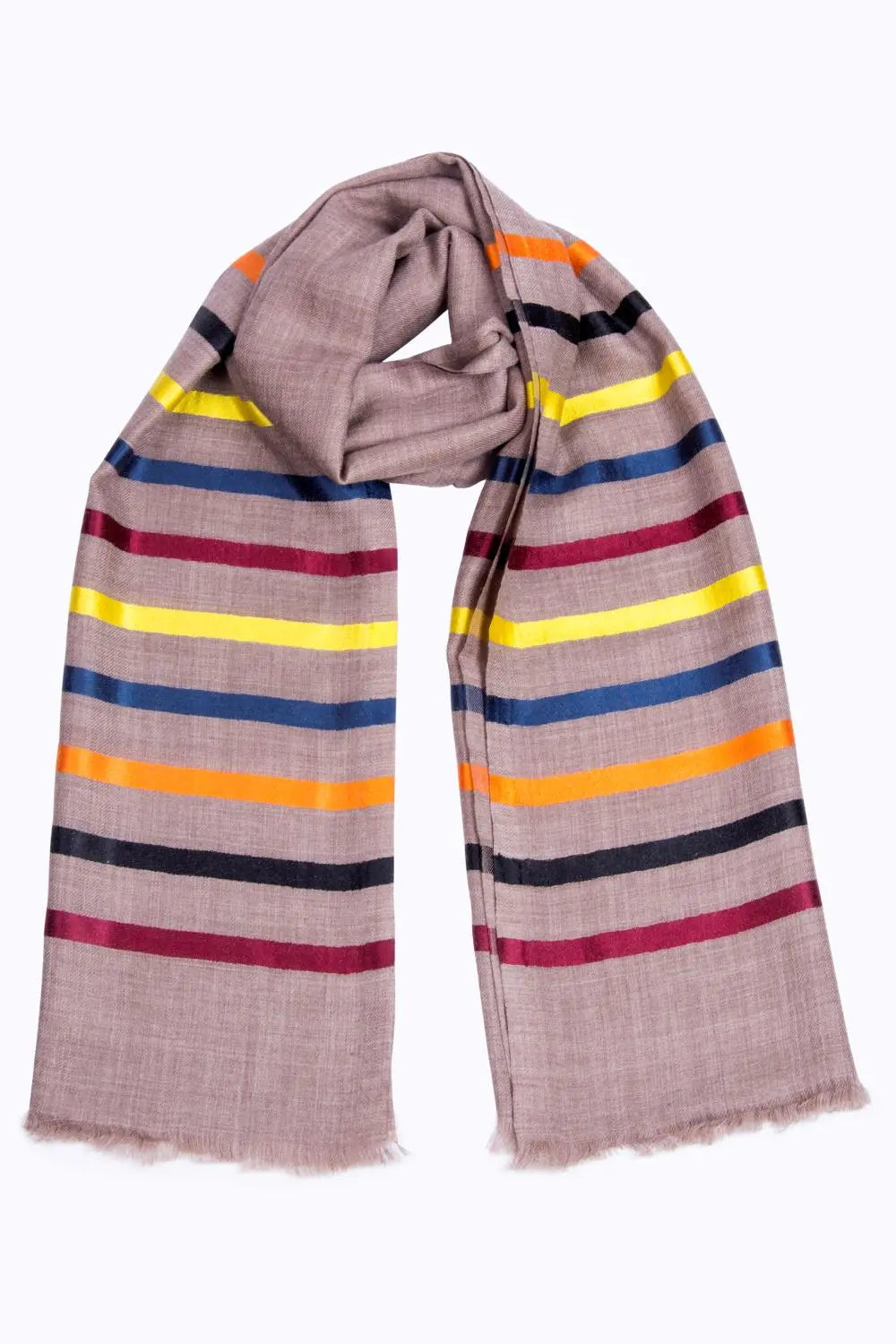 Tanya Stripe Scarf Ocean Ray