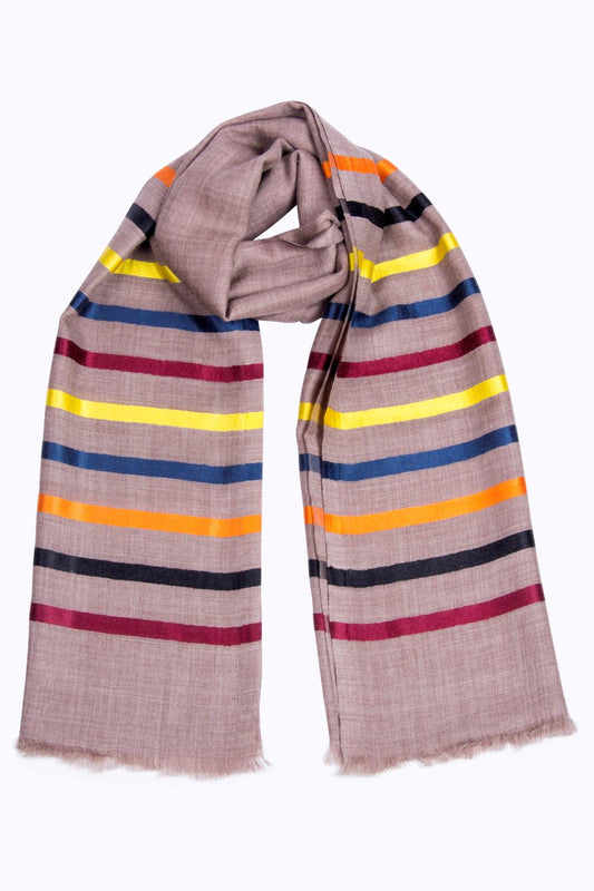 Tanya Stripe Scarf