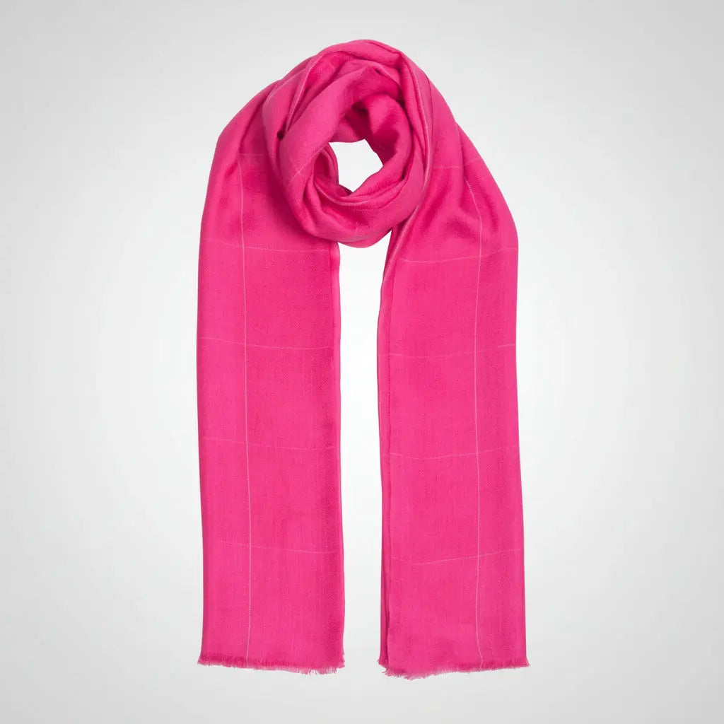 Kiara Scarf - Fine Cashmere Scarf Black Ocean Ray