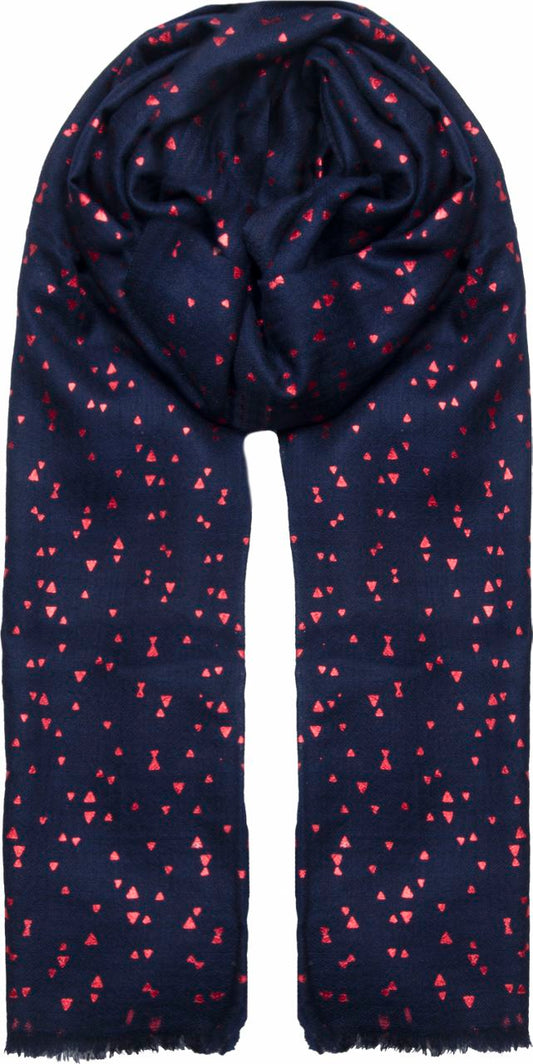 Geo Foil Wool Scarf