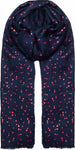 Geo Foil Wool Scarf