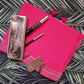 Roxi Scarf - Neon Pink Ocean Ray London
