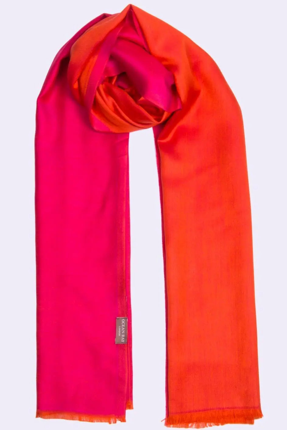 Reversible Scarf -  Neon Pink/Neon Orange Ocean Ray