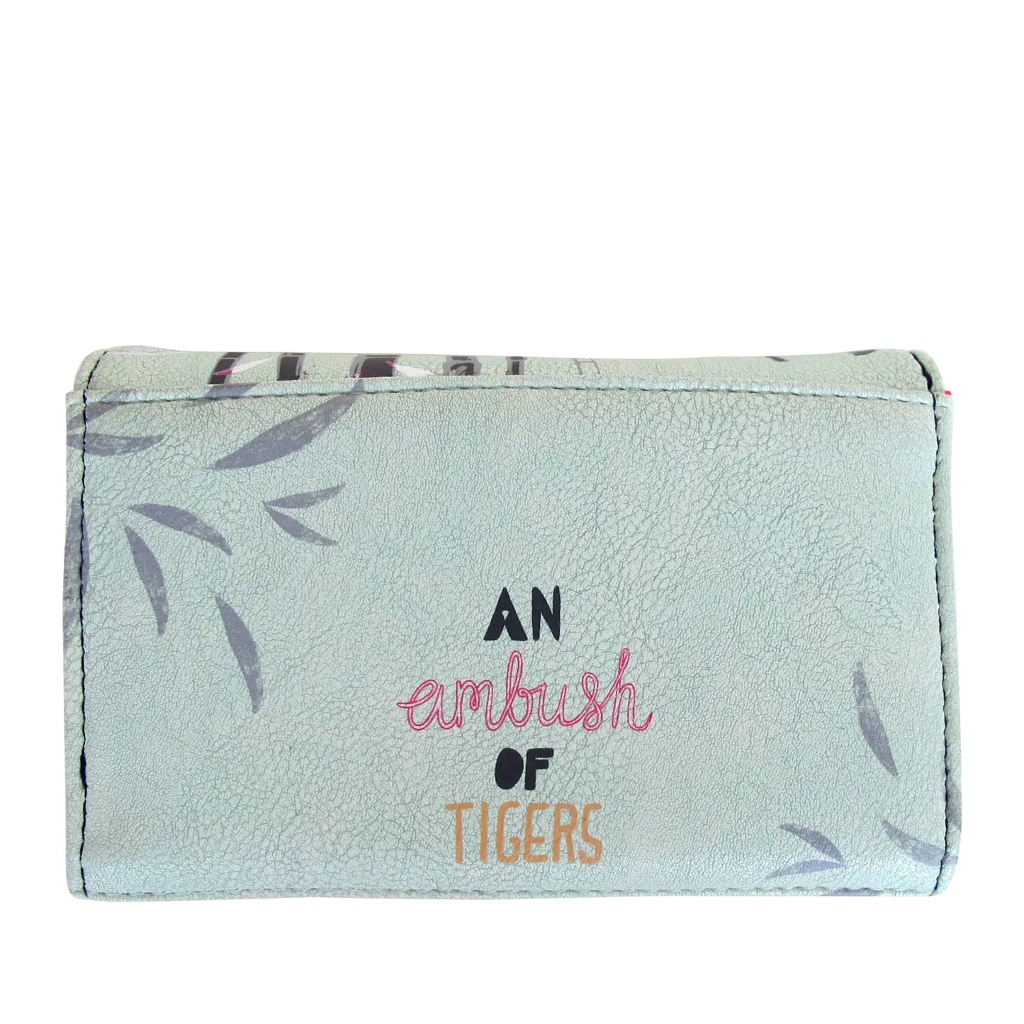 Tiger Printed Phone Wallet Ocean Ray London