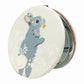 Rabbit & Deer Compact Mirror - Ocean Ray London